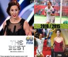 Carli Lloyd, FIFA-2016, onun ikinci ödül üst üste yılın en iyi oyuncu dünya (2016, 2015)